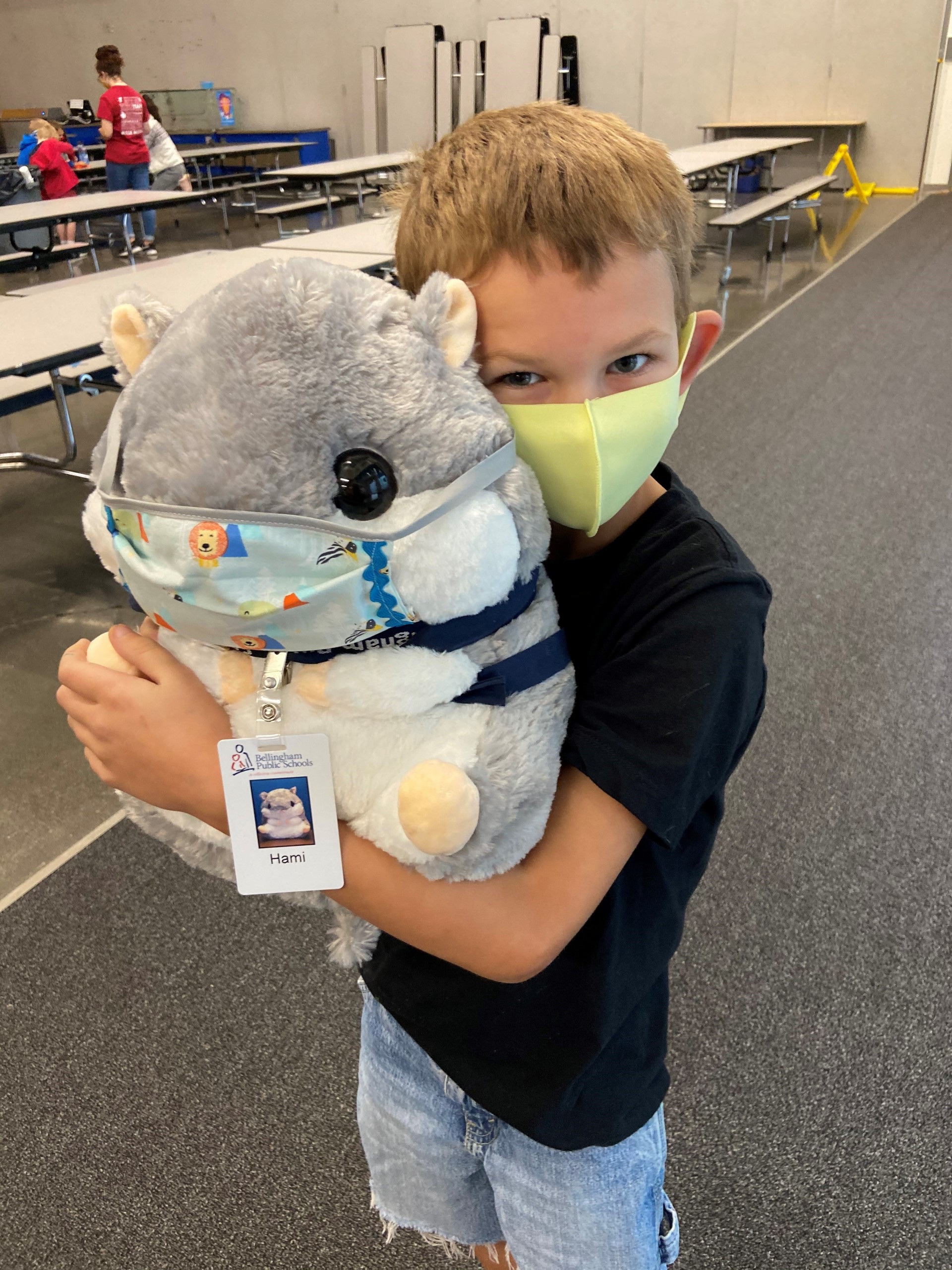 Mascot Hami helped kids feel safe and supported at the onset of the pandemic