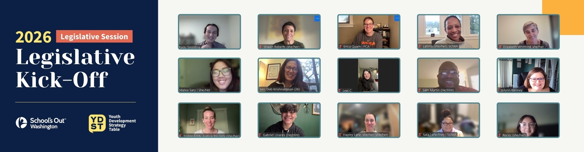 2026 Legislative Session Kick-Off, January 21